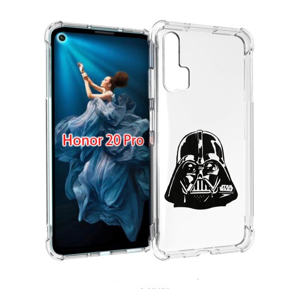 

Чехол бампер MyPads Звездные-войны для Honor 20 Pro противоударный, Прозрачный, Tocco