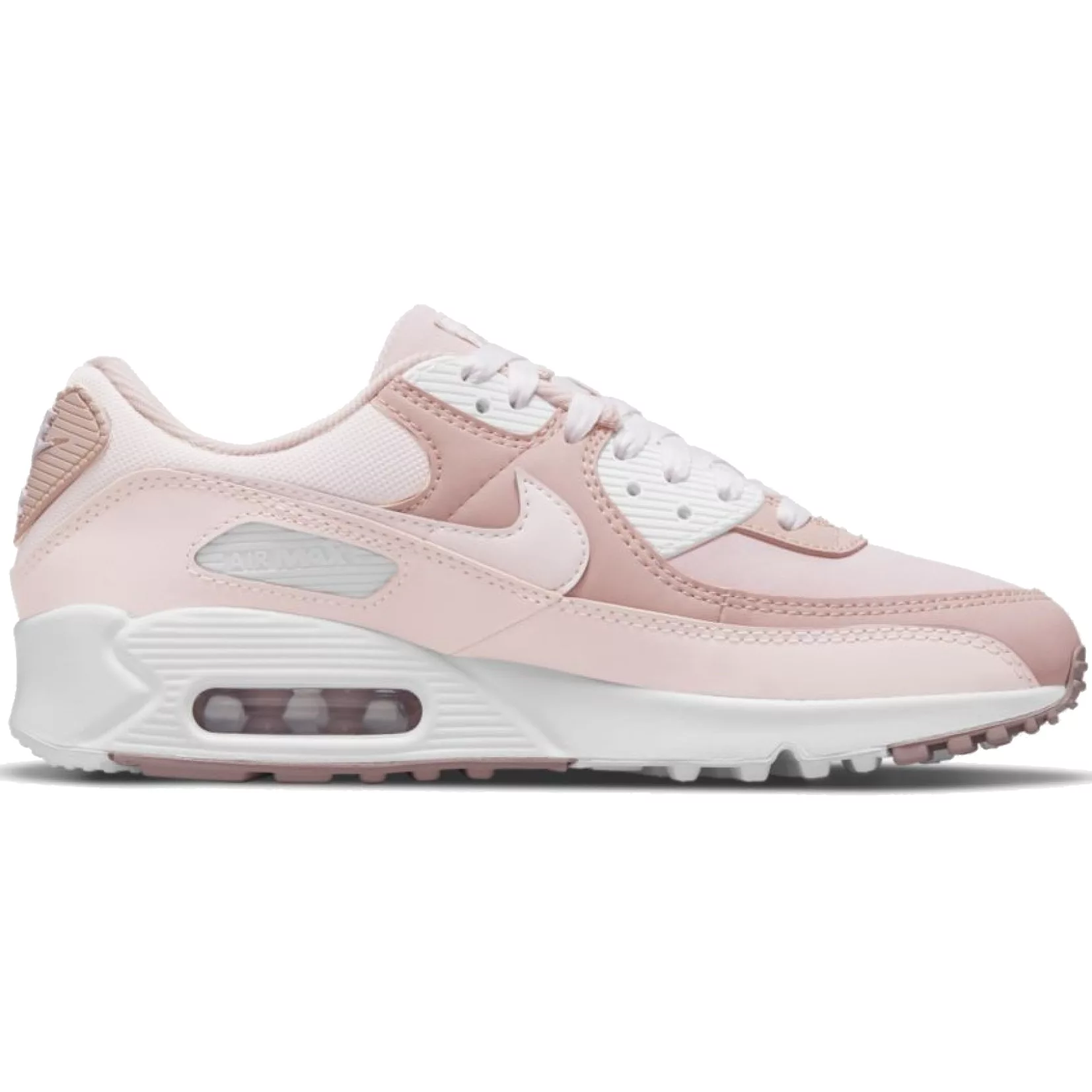 

Кроссовки женские Nike W AIR MAX 90 розовые 38.5 EU, W AIR MAX 90