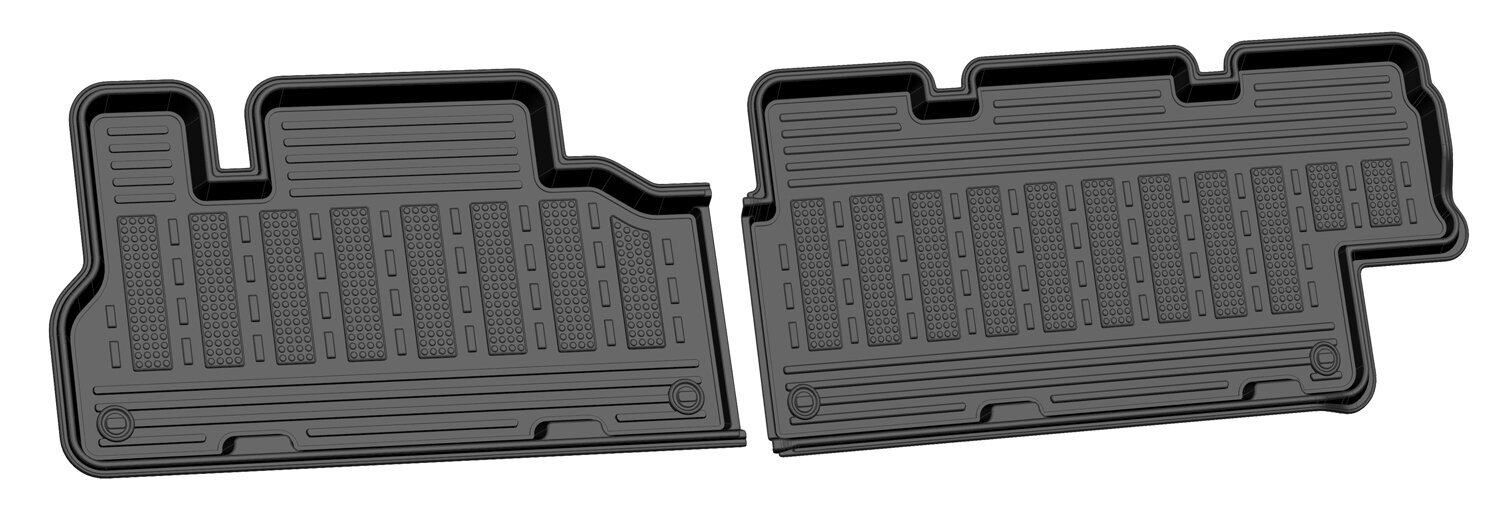 фото Коврики салона rezkon рез. для газ газель next- фермер (второй ряд сидений) 1040005500