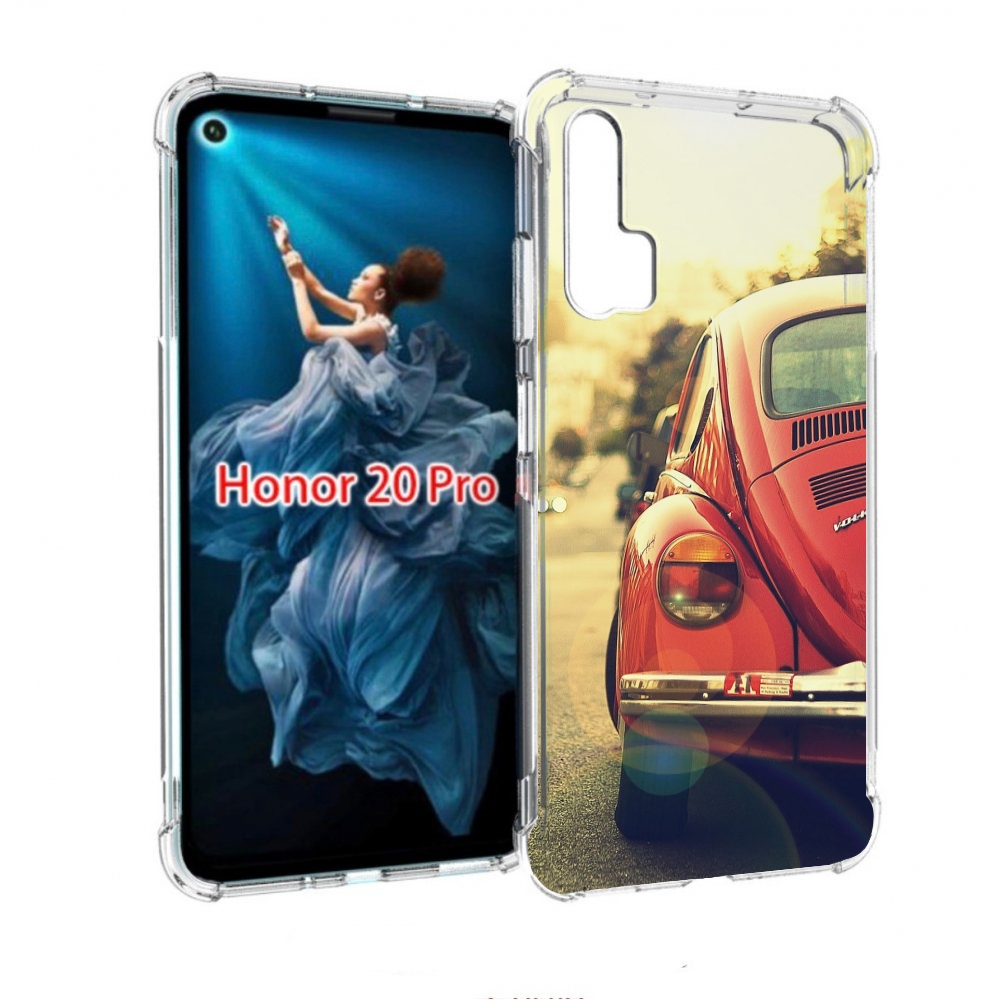 

Чехол бампер MyPads Жук для Honor 20 Pro противоударный, Прозрачный, Tocco