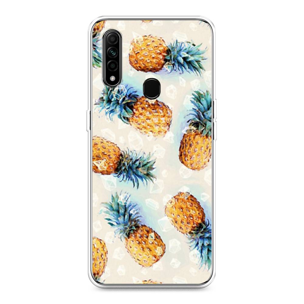 

Чехол Awog на Oppo A31 "Ананасы", Разноцветный, 252250-3