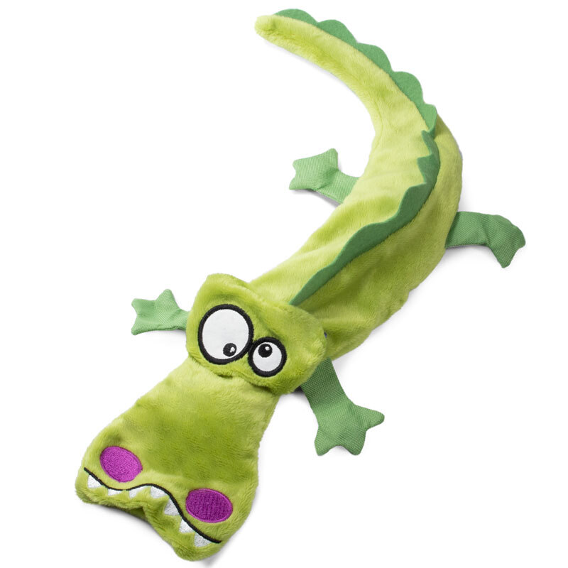 

Игрушка для собак Крокодил с 4-мя пищалками 38см, серия PLUSH FRIENDZ