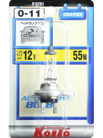 

Лампа головного света Koito H7 12V 55W (уп. 1 шт.) арт. P0701
