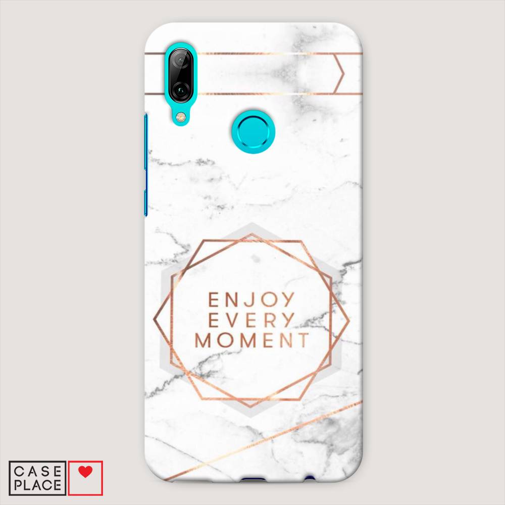 

Чехол Awog "Enjoy every moment мрамор" для Huawei P Smart 2019, 67220-5