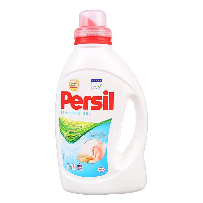 фото Жидкое средство для стирки persil sensitive, гель, универсальное, 1.3 л