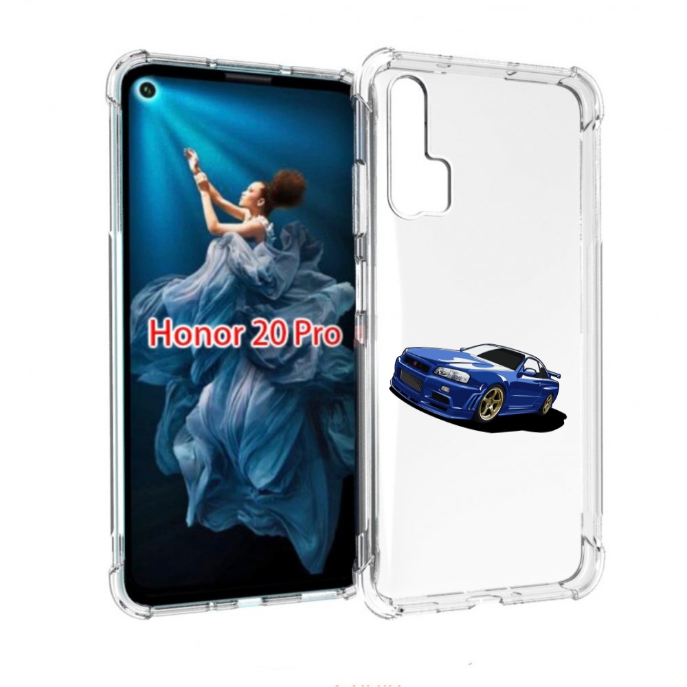 

Чехол бампер MyPads Джитиэр для Honor 20 Pro противоударный, Прозрачный, Tocco