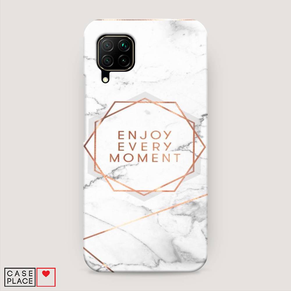 

Чехол Awog "Enjoy every moment мрамор" для Huawei Nova 6 SE, 611720-5