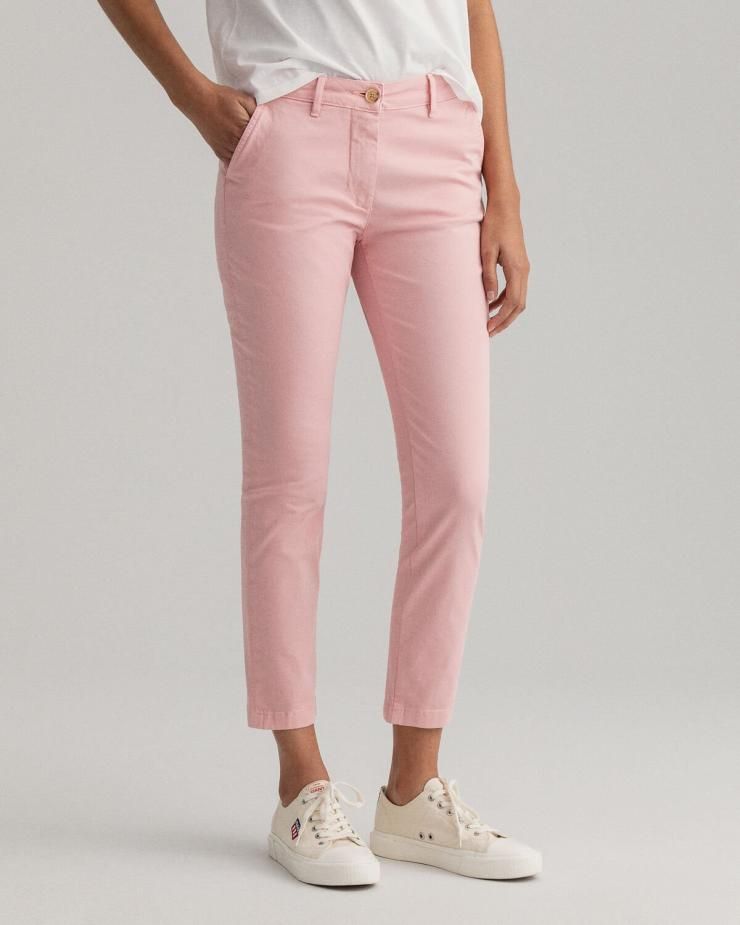 

Брюки женские GANT 4150216 розовые 38 EU, Розовый, 4150216