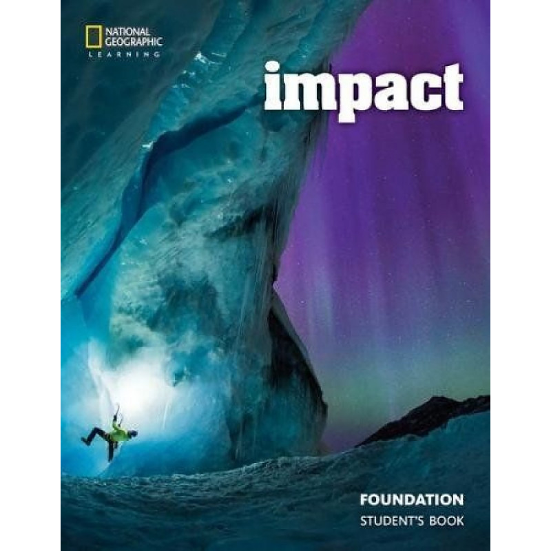 фото Книга impact foundation. students book + online workbook pac national geographic