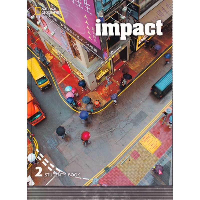 фото Книга impact 2. students book + online workbook pac national geographic