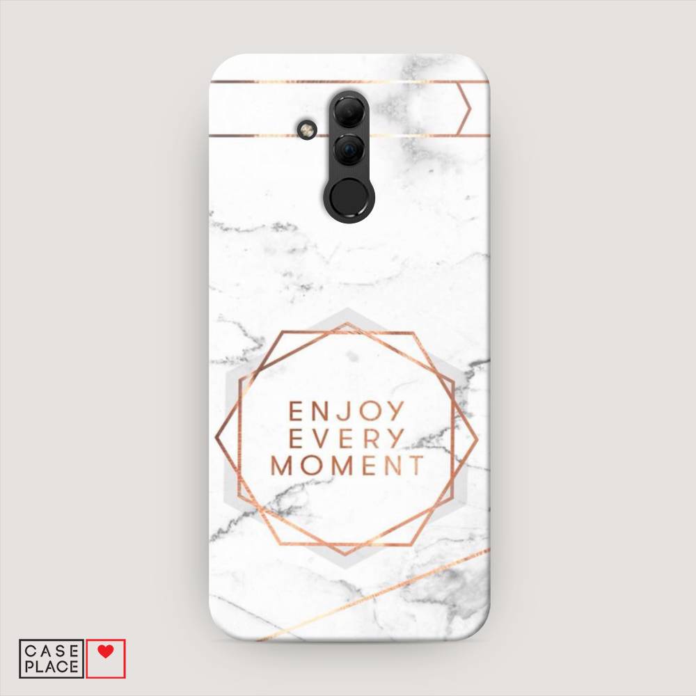 

Чехол Awog "Enjoy every moment мрамор" для Huawei Mate 20 Lite, 66620-5