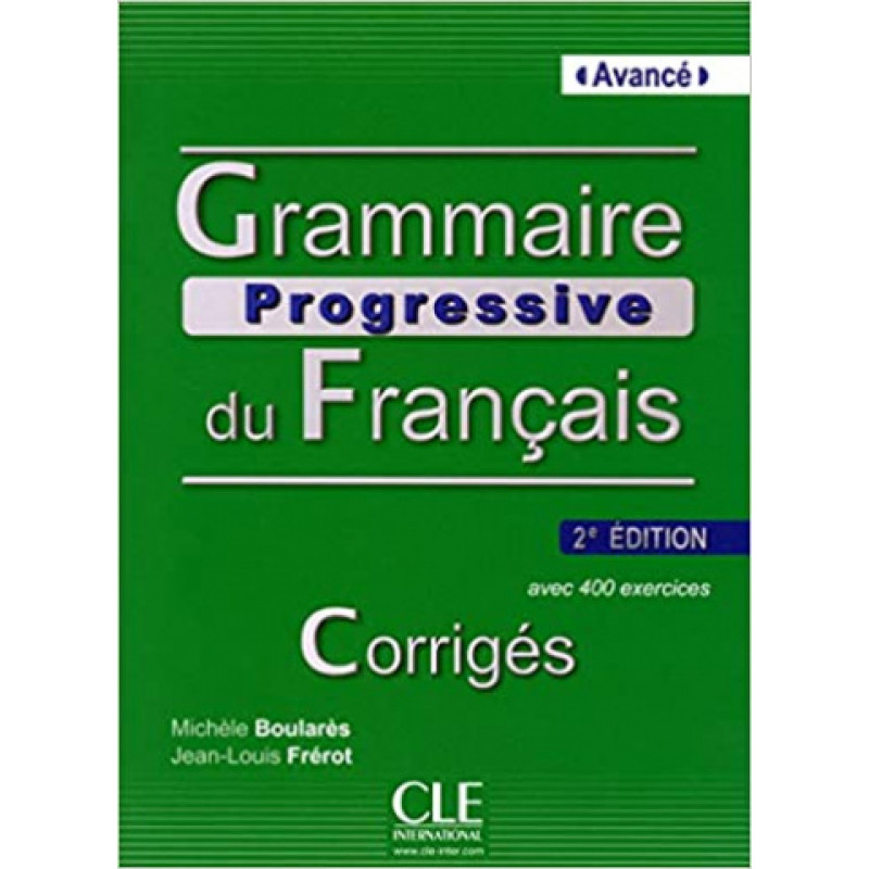 фото Книга grammaire progressive du franais- avanc 2me dition - corrigs cle international