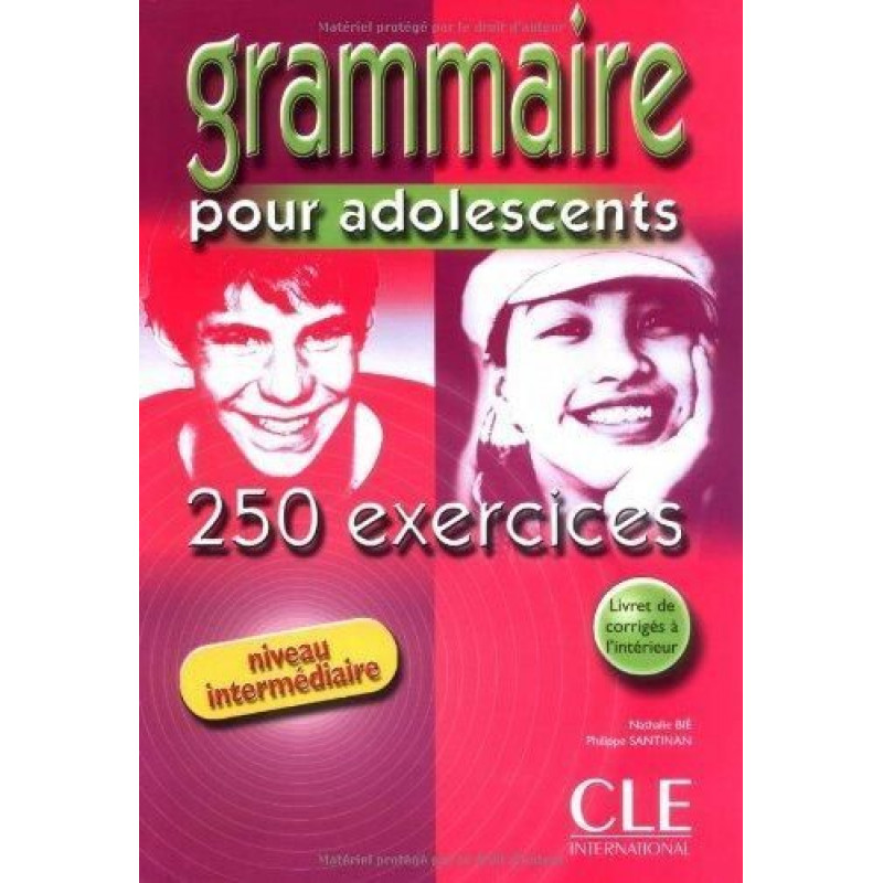 фото Книга 250 exercices grammaire pour adolescents intermediaire livre cle international