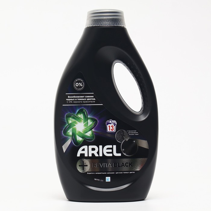 

Гель для стирки Ariel Revitablack, автомат, 855 мл