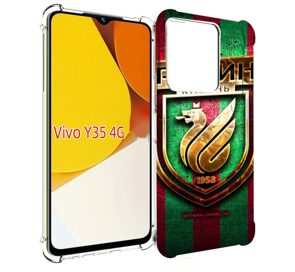 

Чехол MyPads фк рубин казань для Vivo Y35 4G 2022 / Vivo Y22, Прозрачный, Tocco