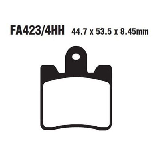 EBC Тормозные колодки для скутера SFA283/4