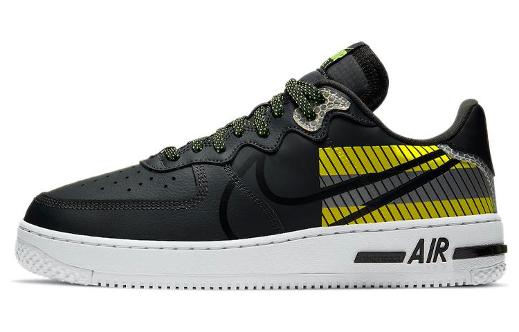 

Кеды унисекс Nike Air Force 1 Low React DMSX черные 45 EU, Черный, Air Force 1 Low React DMSX