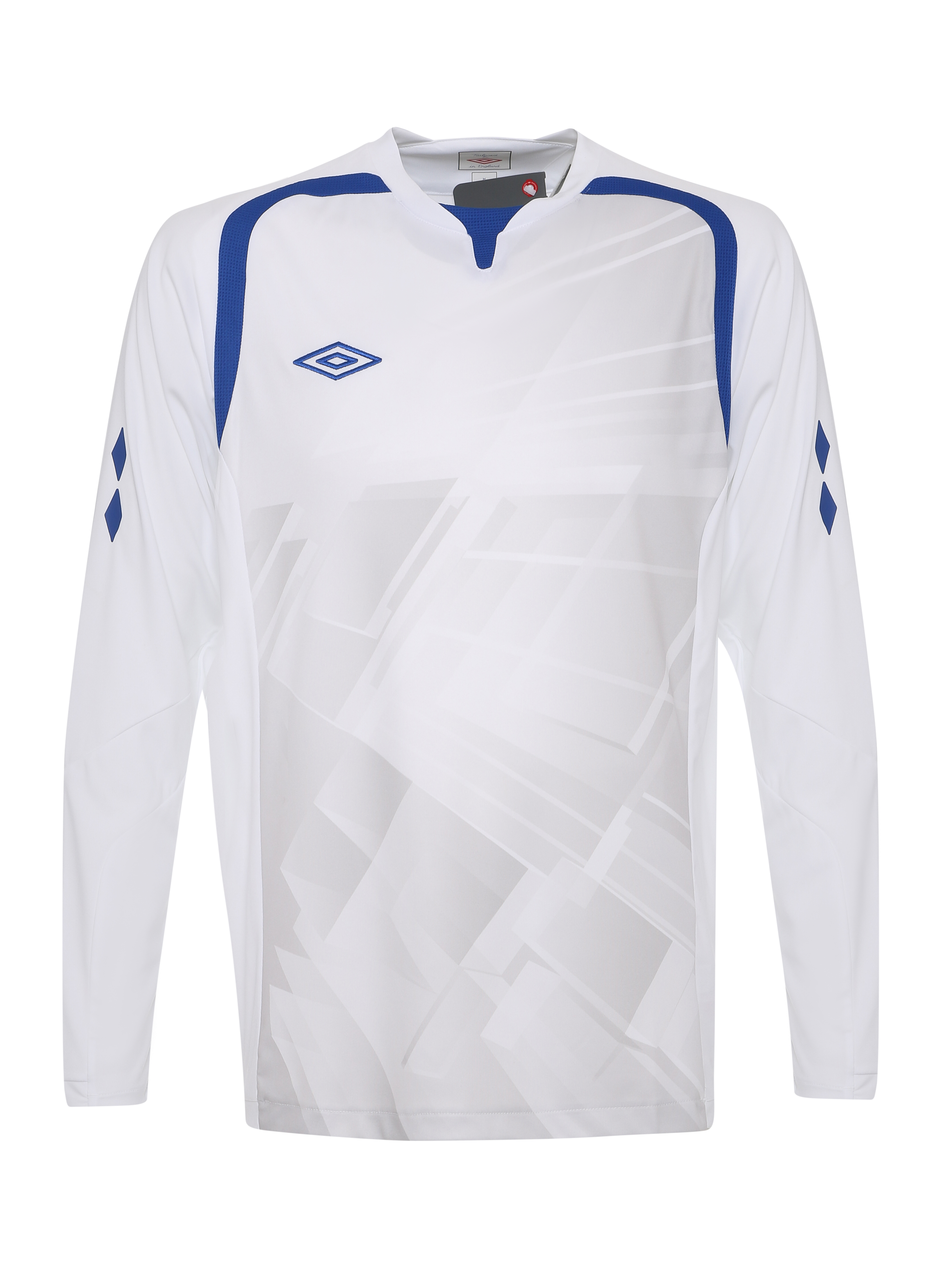 Лонгслив унисекс Umbro U91774 белый 2XL