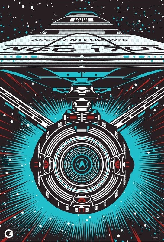 

Постер к фильму "Стартрек: Бесконечность" (Star Trek Beyond) Оригинальный 68,6x101,6 см