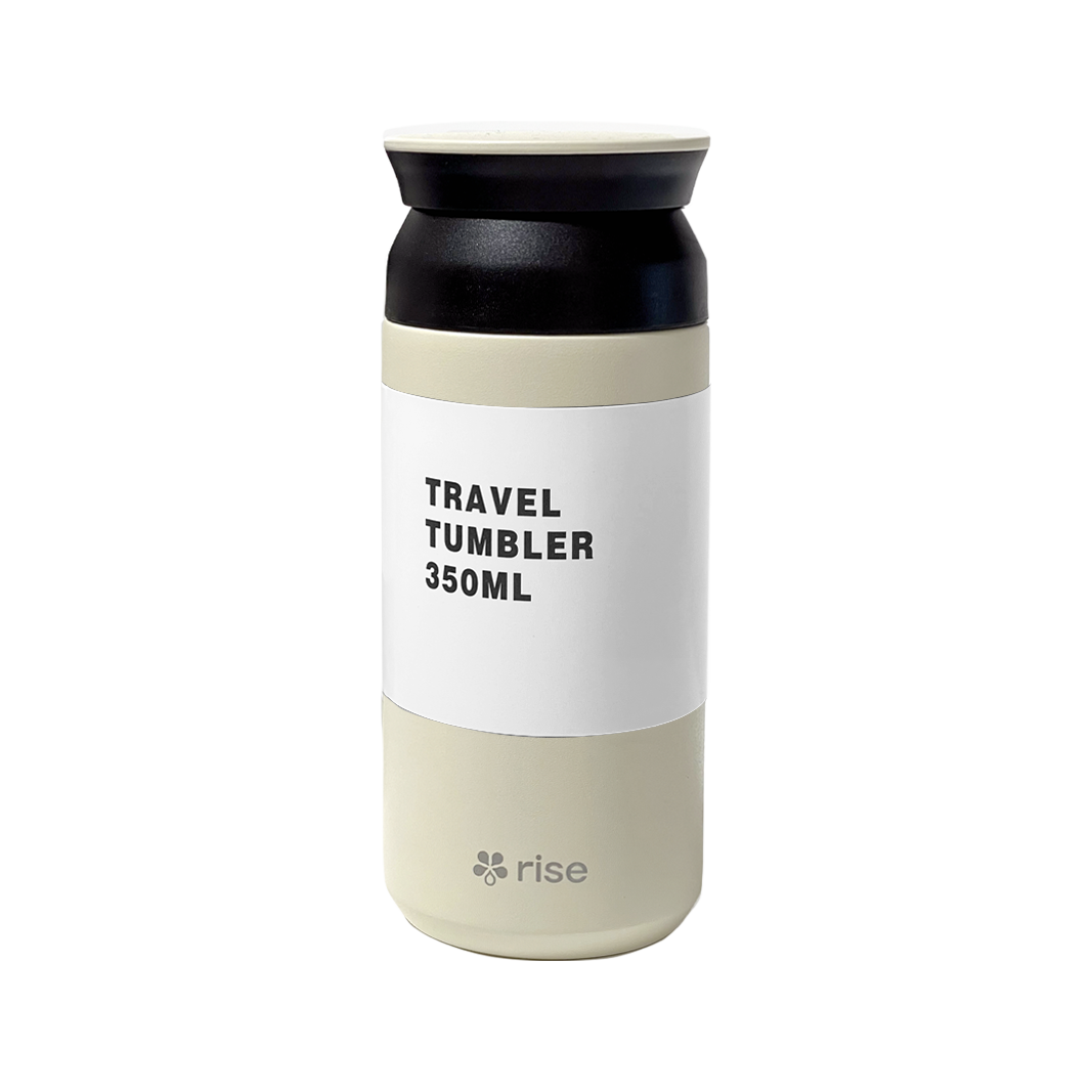 Термокружка Rise Travel Tumbler, белая, 350 мл