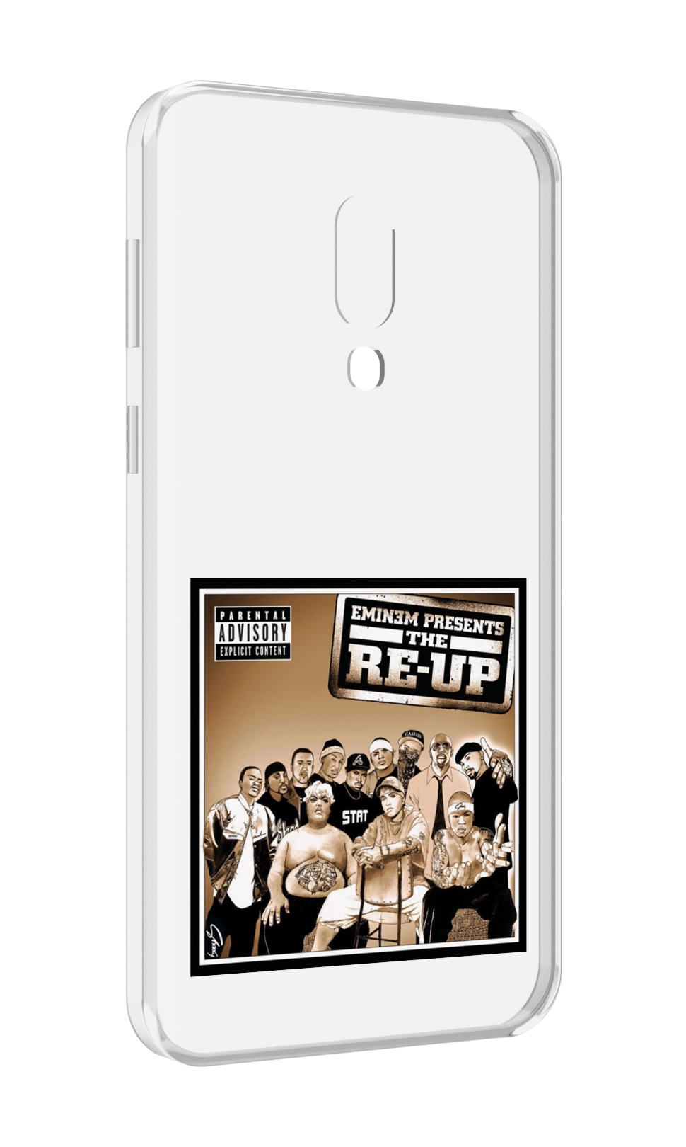 

Чехол MyPads EMINEM PRESENTS, THE RE-UP для Meizu 16 Plus / 16th Plus, Прозрачный, Tocco