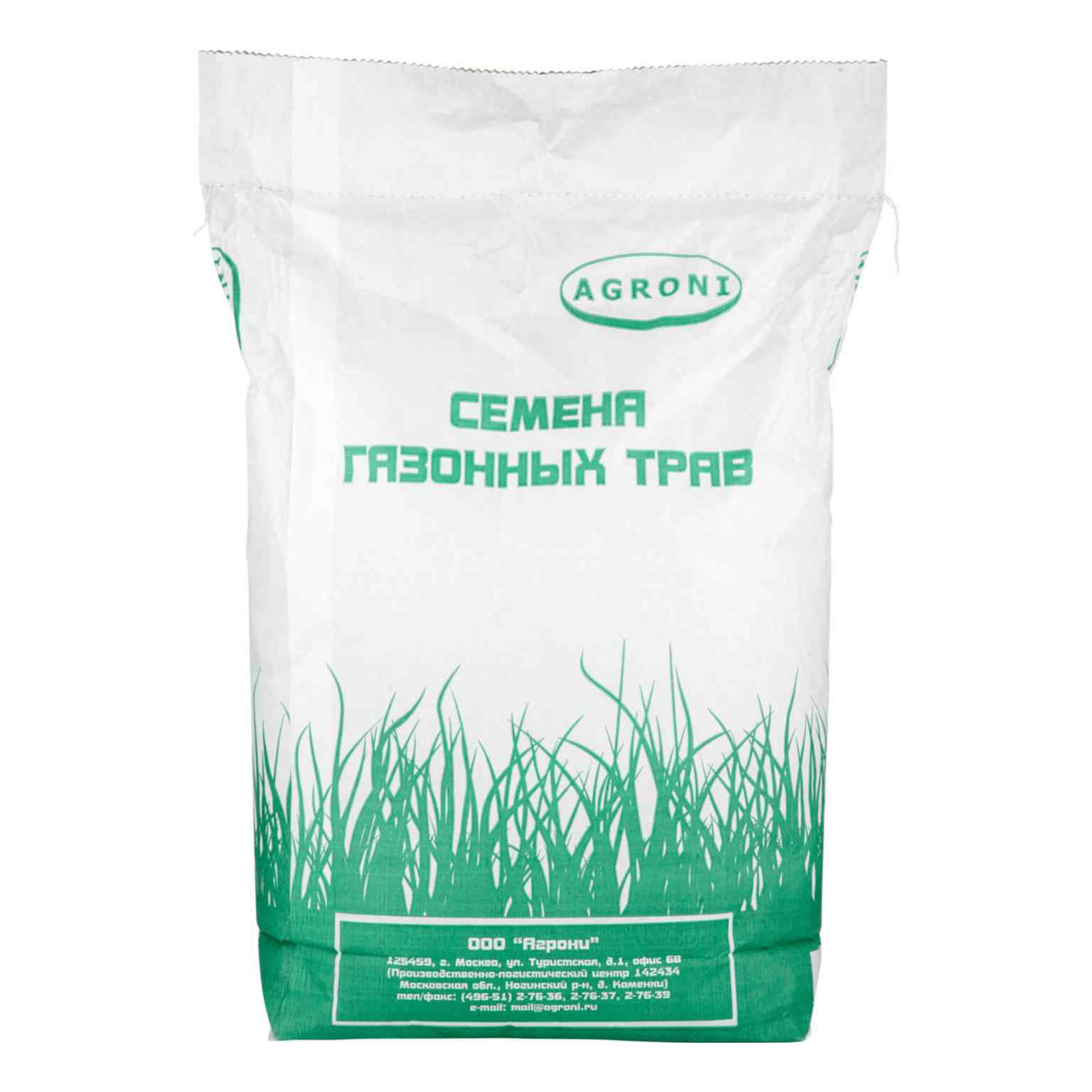 Газонная смесь Agroni Универсал Стандарт общего назначения для обычных садов Agroni 10 кг