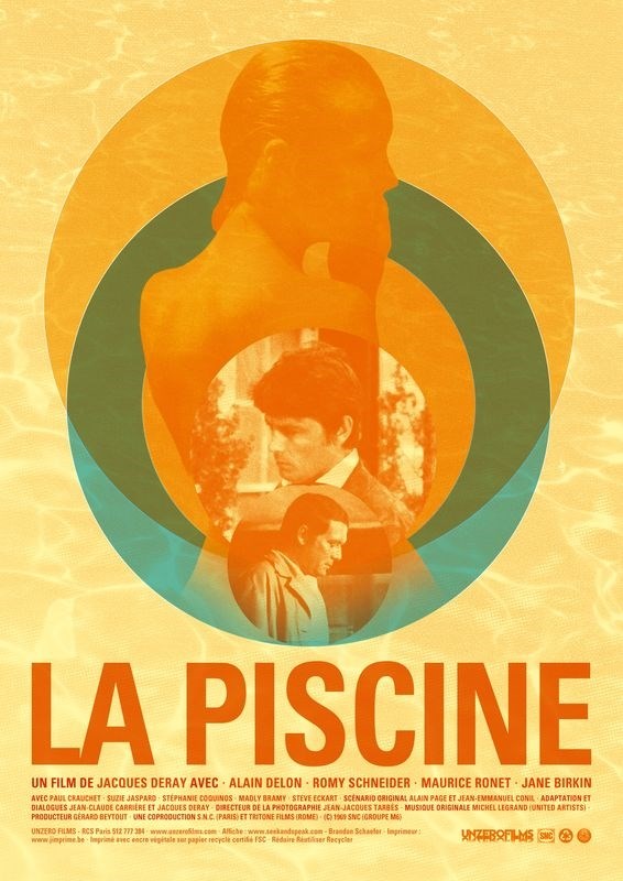 

Постер к фильму "Бассейн" (La piscine) A4