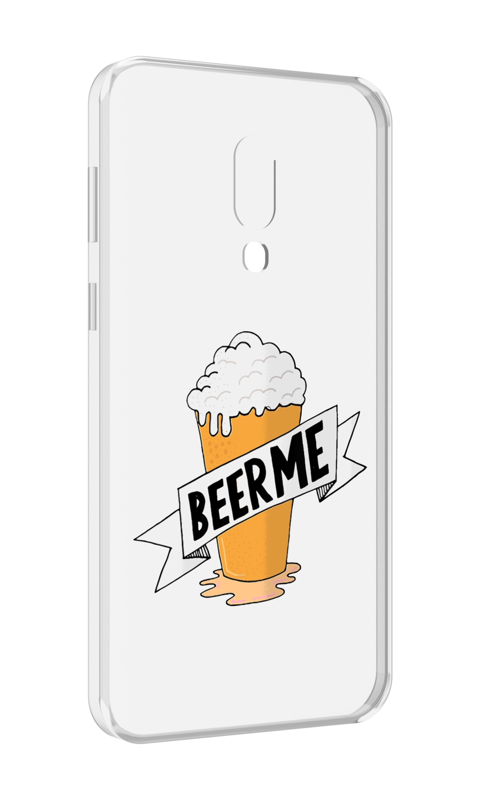 

Чехол MyPads Beer-me для Meizu 16 Plus / 16th Plus, Прозрачный, Tocco