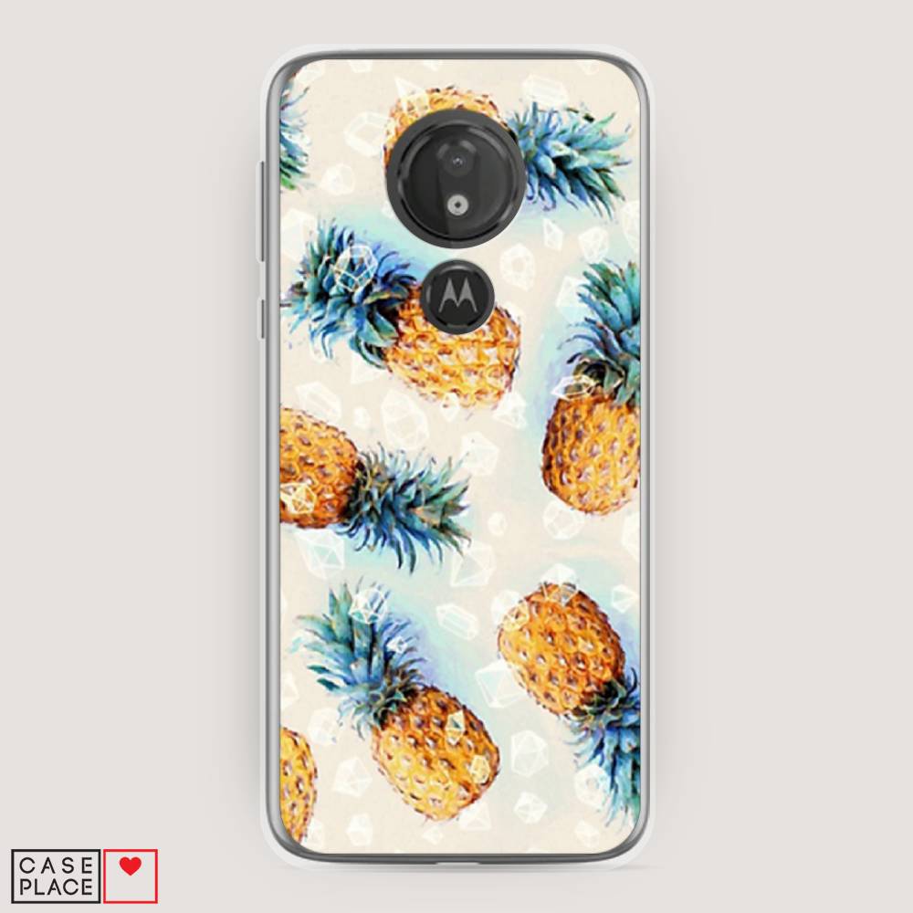 

Чехол Awog на Motorola Moto G7 Power / Моторола Мото G7 Power "Ананасы", Разноцветный, 241350-3