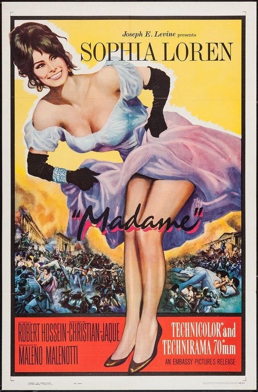 

Постер к фильму "Мадам Сан-Жен" (Madame Sans-Gene) 50x70 см