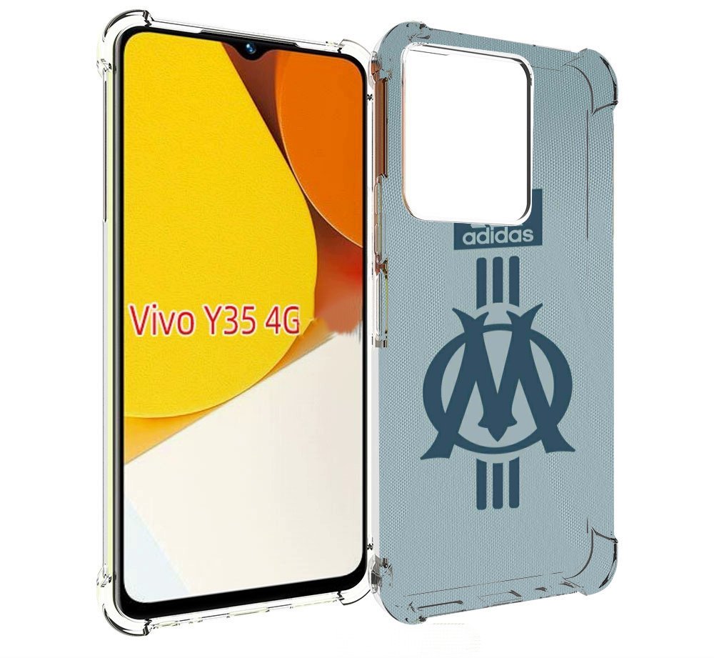 

Чехол MyPads фк марсель для Vivo Y35 4G 2022 / Vivo Y22, Прозрачный, Tocco