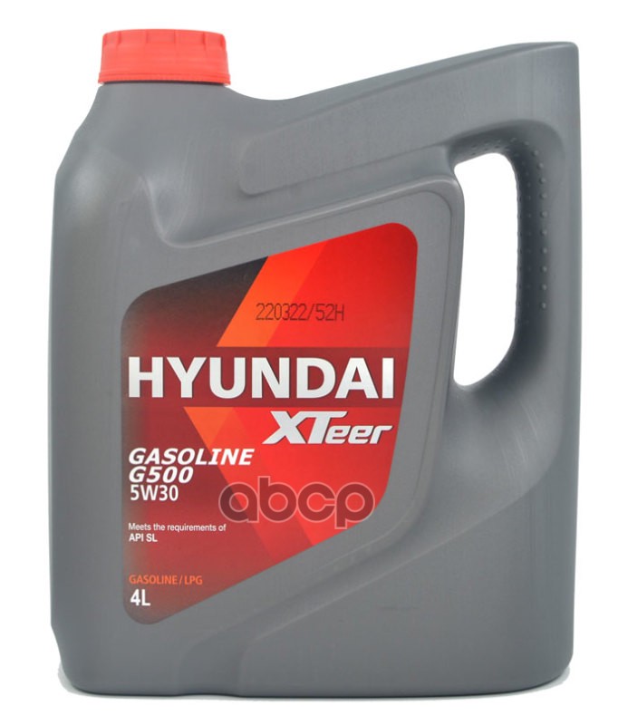 

Моторное масло HYUNDAI Xteer Gasoline G500 5w30 4л, 1041155