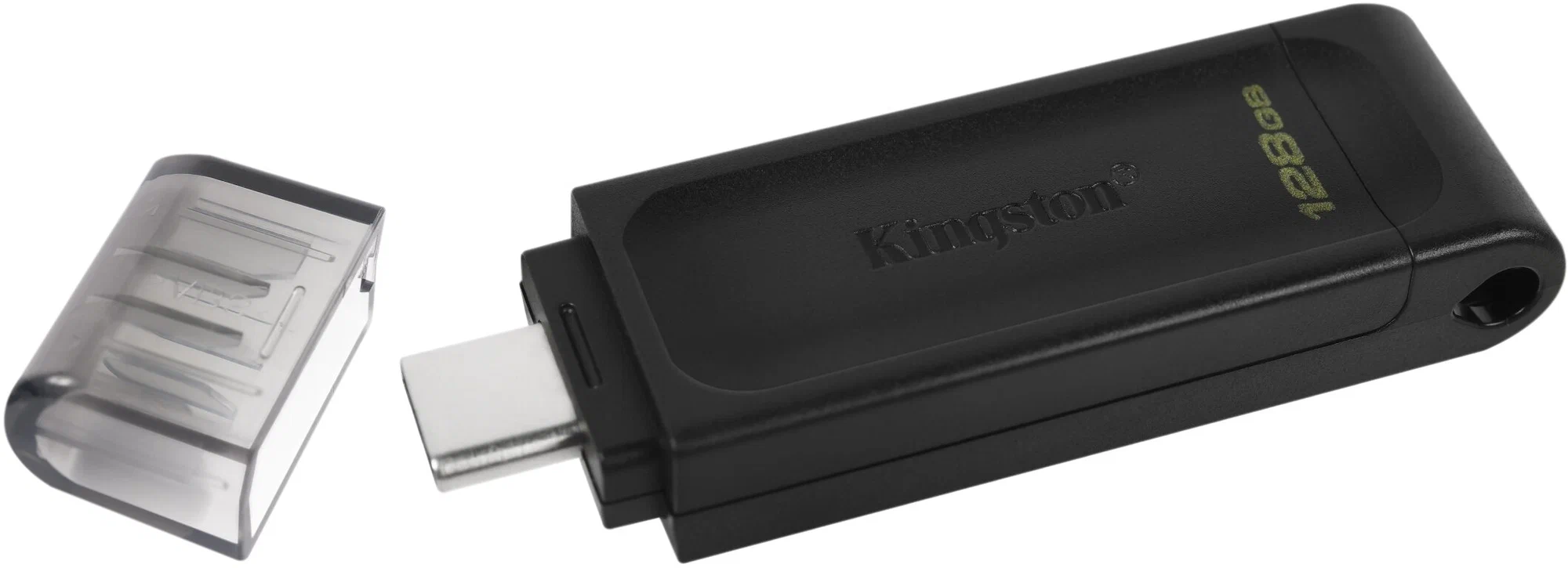 

Флешка Kingston DataTraveler 70 128 ГБ черный (DT70/128GB), DataTraveler 70