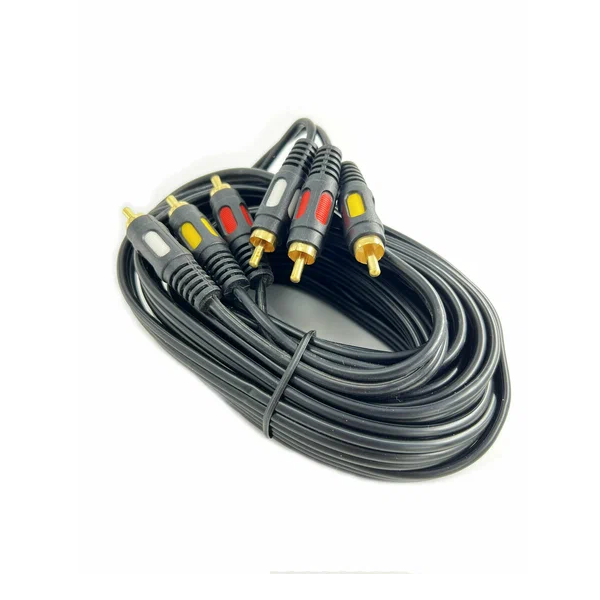 Кабель PREMIER-AV 3RCA - 3RCA, 3м 5-106 черный