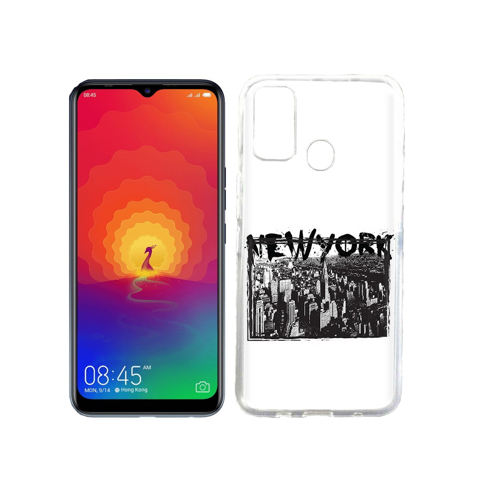 

Чехол MyPads Tocco для Tecno Spark 4 че, Прозрачный, Tocco
