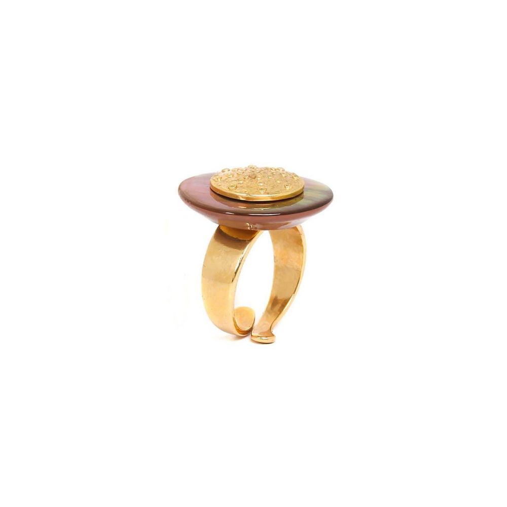 

Кольцо из бижутерного сплава с перламутром р.One Size Nature Bijoux NB23.1-19-24631, NB23.1-19-24631
