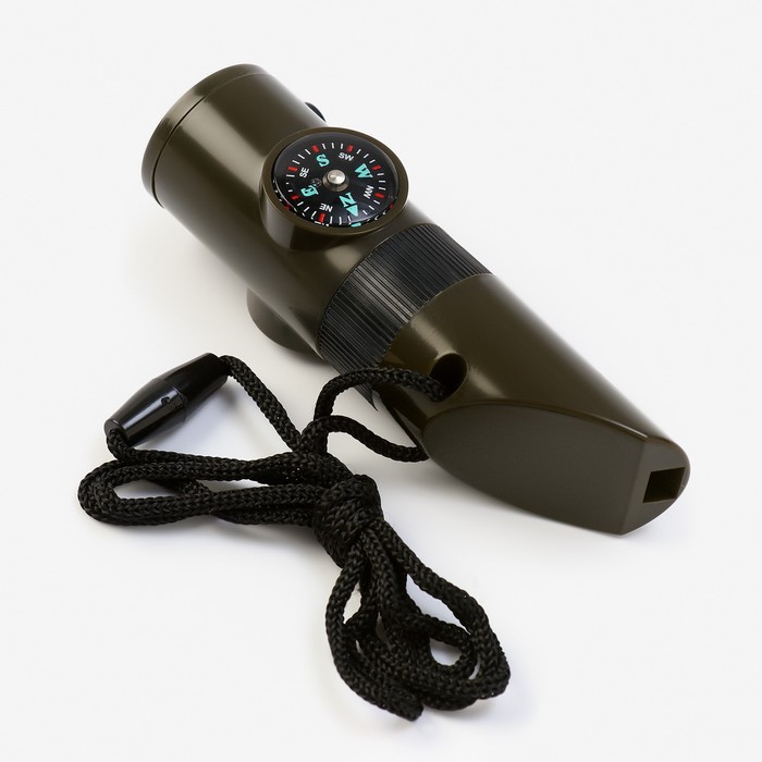 

Компас "Искатель", со свистком и фонариком, Коричневый