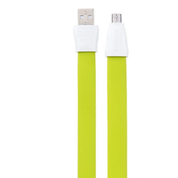 

Кабель micro usb - usb Remax RC-011m 1 м зеленый, RC-011m