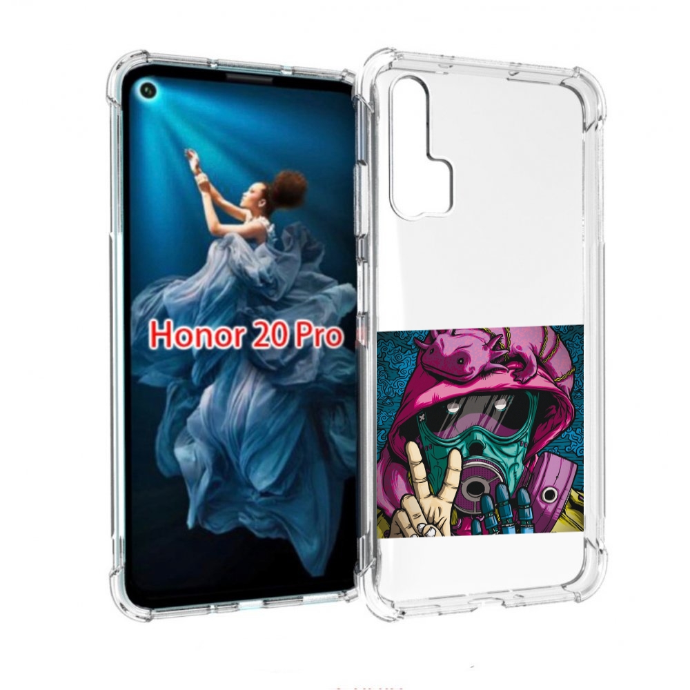 

Чехол бампер MyPads Всем-мир для Honor 20 Pro противоударный, Прозрачный, Tocco