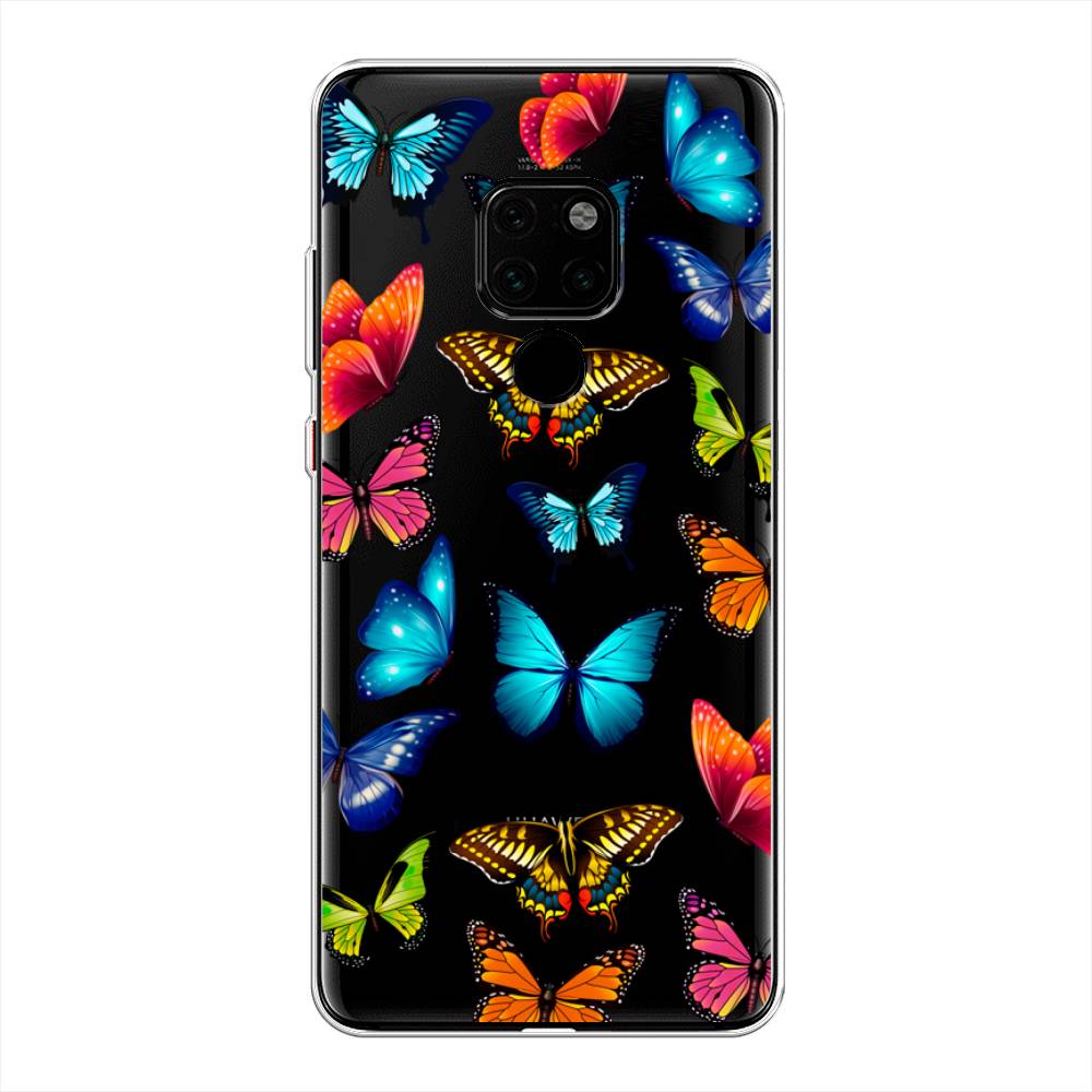 

Чехол Awog "Разные бабочки" для Huawei Mate 20