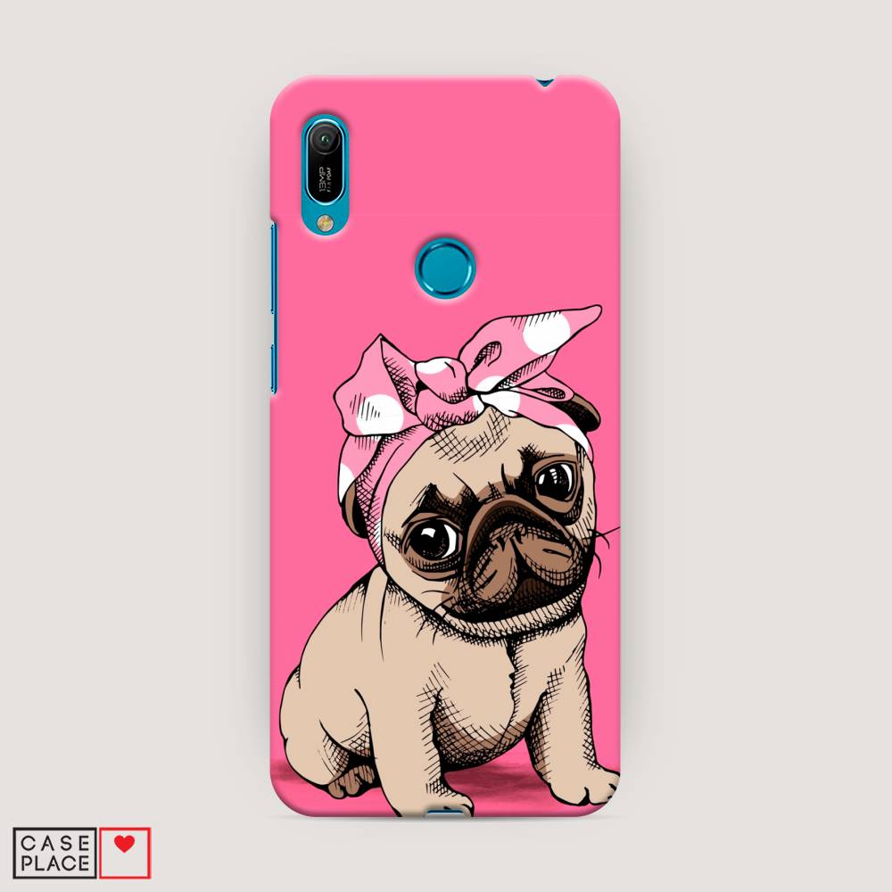 

Чехол Awog "Dog Pin-Up" для Huawei Y6 2019