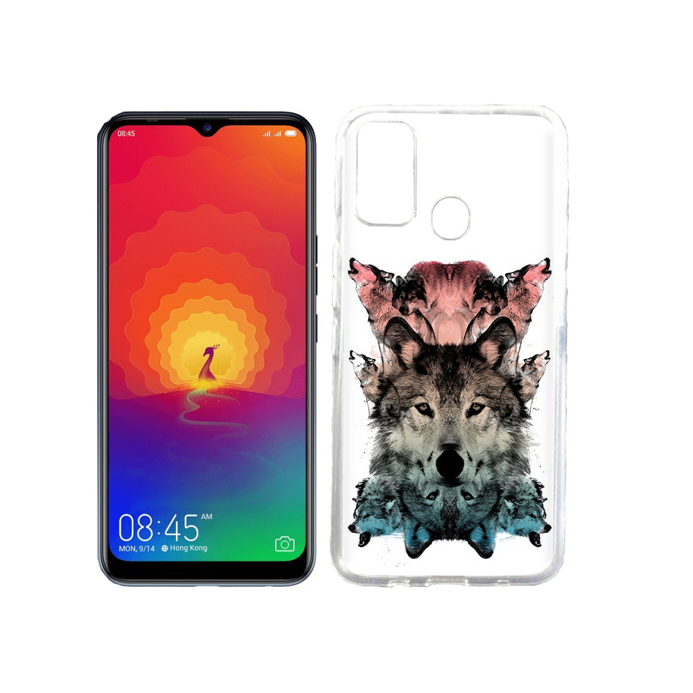 

Чехол MyPads Tocco для Tecno Spark 4 стая, Прозрачный, Tocco