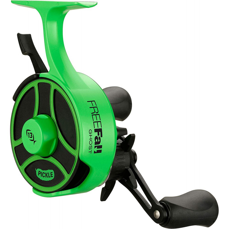 Катушка 13Fishing Black Betty Freefall Ghost 2.5:1 Gear Ratio NEWLineWindow-Right H Green