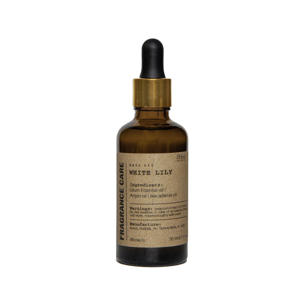 

Масло парфюмированное BB ONE Fragrance care для волос Hair oil white lily 50 мл