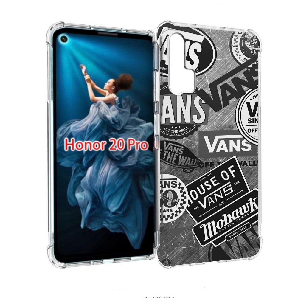 

Чехол бампер MyPads Ванс-постер для Honor 20 Pro противоударный, Прозрачный, Tocco
