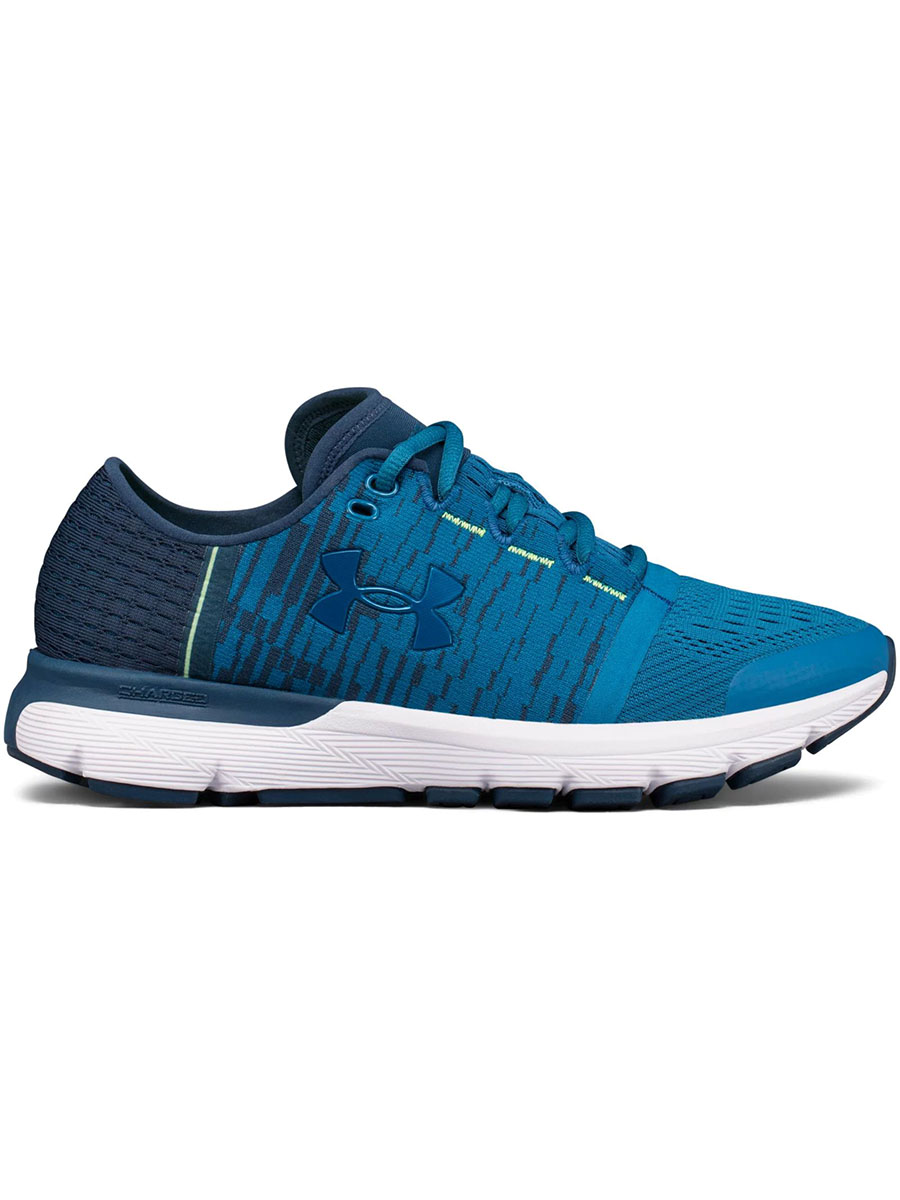 фото Кроссовки женские under armour ua w speedform gemini 3 gr синие 5.5 us