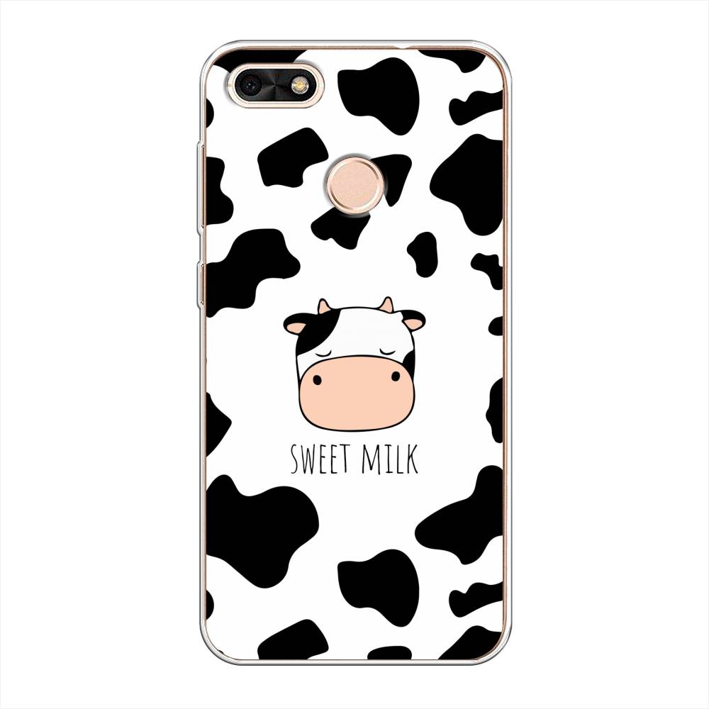 

Чехол на Huawei Nova Lite (2017) "Sweet milk", Розовый;белый;черный, 64750-1