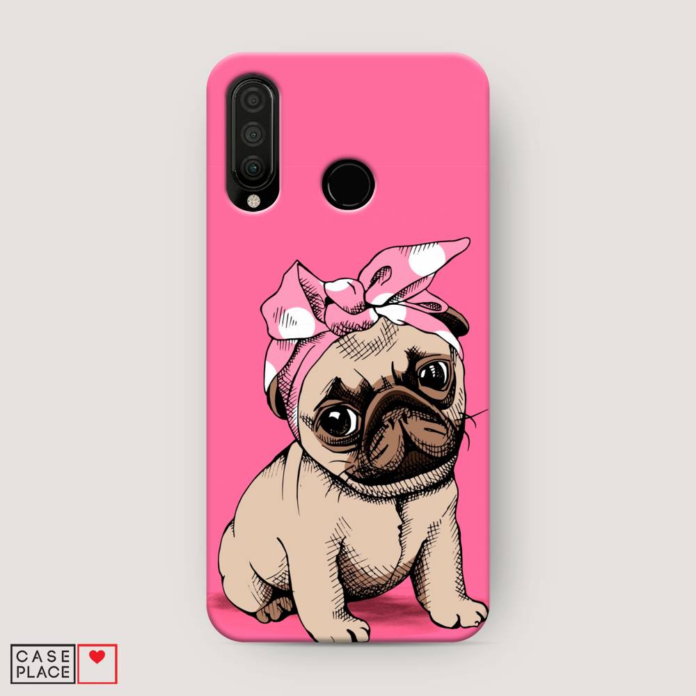 

Чехол Awog "Dog Pin-Up" для Huawei P30 Lite