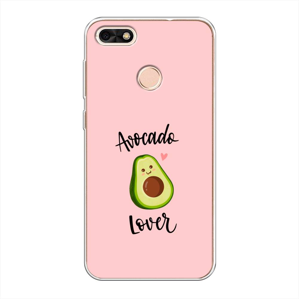 

Чехол на Huawei Nova Lite (2017) "Avocado lover", Розовый;зеленый, 64750-6
