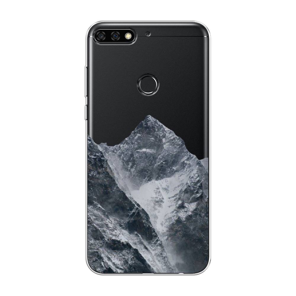 

Чехол на Huawei Nova 2 Lite "Горы арт 4", Серый;бежевый, 64650-2